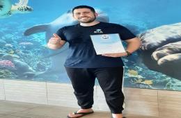 فلسطيني يحقق نجاحاً رياضياً في هولندا