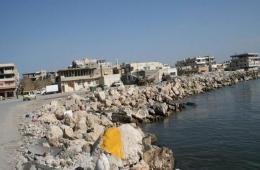 مخيم الرمل.. استمرار انقطاع التيار الكهربائي بعد العاصفة التي ضربت اللاذقية