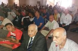 لأول مرة منذ 10 أعوام. إقامة صلاة العيد في مخيم اليرموك