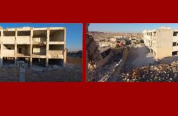 مخيم حندرات.. البدء بترميم مدرسة الجليل وسط انتقادات للأونروا