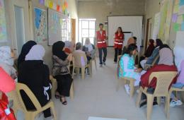 بعد تقارير لمجموعة العمل حول المخدرات. الهلال الأحمر يبدأ جلسات توعية في المخيمات 