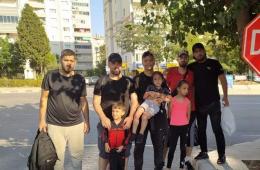 السلطات التركية تفرج عن 10 فلسطينيين سوريين كانوا محتجزين لديها