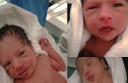 شمال سوريا.. فلسطينية تلد ثلاثة توائم ذكور وتناشد لدعمها إنسانياً