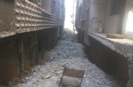 مخيم اليرموك.. أهالي حي التقدم والعروبة يطالبون بإزالة الردم وتأمين الخدمات 