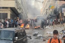 فلسطينيو سورية في مخيم نهر البارد غضب وتنديد واستنكار 