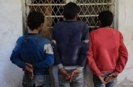 القبض على ثلاثة لصوص في مخيم النيرب