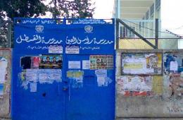 مخيم اليرموك.. البدء بإعادة ترميم وتأهيل مدرسة القسطل