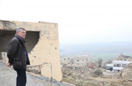 بعد زيارته اليرموك وحندرات. مفوض الأونروا يعرب عن صدمته بحجم الدمار