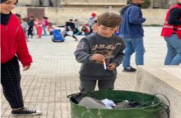 مخيم الرمل.. جلسة توعوية للحد من انتشار ظاهرة التدخين