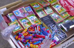 مخيم خان دنون. تحذيرات من خطر المفرقعات والألعاب النارية