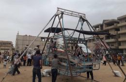 الزعران يفسدون فرحة العيد على أهالي مخيم الحسينية