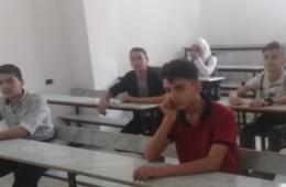 افتتاح معهد تعليمي مجاني لطلاب الشهادة الثانوية في مخيم اليرموك