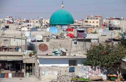 اللاجئون في مخيم جرمانا يعانون من نقص المياه في ظل ارتفاع الحرارة