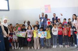 الأونروا. 357 طفلاً من مخيم اليرموك يشاركون في النادي الصيفي بدمشق