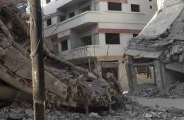 مخيم اليرموك.سرقة حديد الأبنية المهدمة بحجة "الترزق" وتهديدات بفضح أسماء الفاعلين 