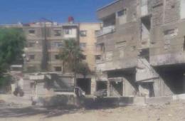 أهالي مخيم اليرموك يطالبون بإزالة السواتر والحواجز بين المخيم ويلدا