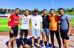 منتخب فلسطين لألعاب القوى يحقق إنجازات في بطولة النخبة بحلب