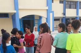 مع إعادة افتتاحها. مدرسة الأونروا الجديدة في مخيم اليرموك تواجه عدة تحديات