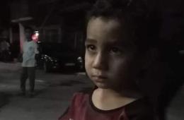 مخيم جرمانا.. العثور على طفل ضائع ومناشدة للعثور على ذويه 