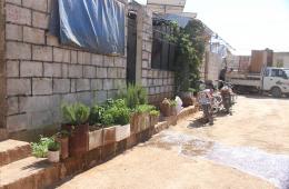 العائلات الفلسطينية في مخيم عطاء تشكو بؤس الأوضاع وقسوة الحياة