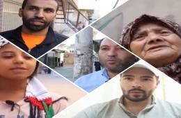 فعاليات تضامنية في مخيم خان دنون لدعم غزة