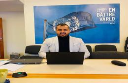 شاهد: فلسطيني سوري ينسحب من حزب الوسط السويدي لانحيازه للاحتلال