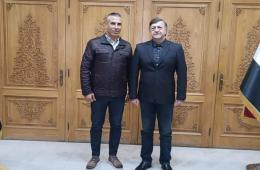 بقرار رسمي. باسل الأسعد مختاراً لمخيم النيرب 