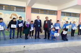 الأونروا تقوم بزيارة تفقدية لمدارسها في درعا