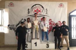 فلسطيني سوري يتوج بلقب بطولة لبنان للكيوكوشنكاي