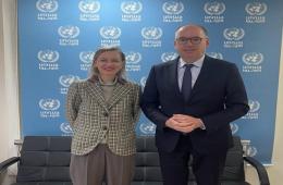 خلال لقائهم وزير ألماني. فلسطينيون من سورية يشكون أوضاعهم القاسية في لبنان