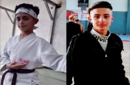 فتيان فلسطينيان يتألقان في بطولة حلب للكاراتيه