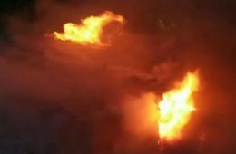 نجاة البيت التراثي الفلسطيني في مخيم جرمانا من حريق