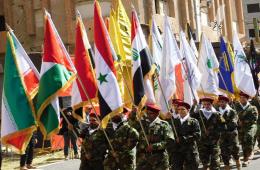 بين الانتماء والحاجة. عرض عسكري في مخيم اليرموك بمناسبة يوم القدس