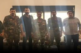 إطلاق سراح ضباط من جيش التحرير الفلسطيني بعد اعتقالهم في السويداء