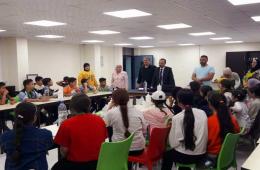 مدير التعليم في الأونروا يزور حلب ويحدد موعد افتتاح مدرسة