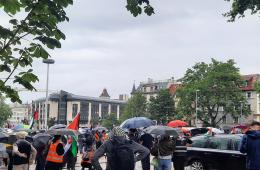 ألمانيا. فلسطينيو سوريا في شتوتغارت يشاركون بوقفة تضامنية مع غزة