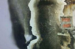 حريق منزل في مخيم حندرات يخلف أضراراً مادية