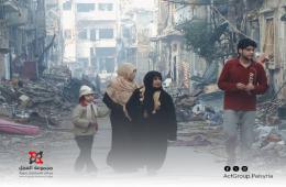 عودة 3 آلاف عائلة إلى مخيم اليرموك