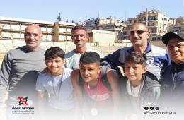 فلسطينيون يتألقون في بطولة لألعاب القوى بحلب. ذهبيتان وثلاث فضيات