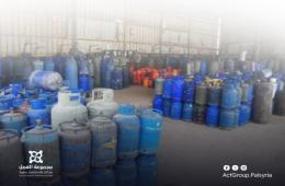 سحب ترخيص مركز توزيع الغاز في مخيم جرمانا يثير استياء واسعاً بين السكان