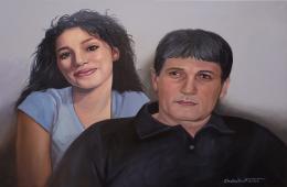 شاهد: صورتان فقط.. كل ما تبقى لسيدرا من والدها علي الشهابي