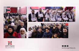 منتدى كوشان الثقافي يكرّم خريجي الجامعات في مخيم خان دنون