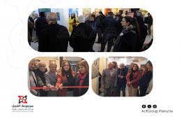 اتحاد الفنانين الفلسطينيين يفتتح معرض في دمشق احتفاءً بأيام الثقافة السورية