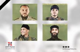 ارتقاء 4 فلسطينيين سوريين على الحدود اللبنانية الفلسطينية 