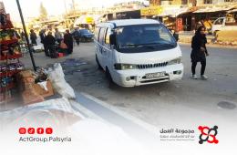 مبادرة جديدة لتنظيم النقل في مخيم خان الشيح لتخفيف أزمة المواصلات المزمنة 