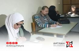 اختتام تسجيل العائلات التي تضم أيتام في مخيم جرمانا وإطلاق حملة إحصاء ميداني