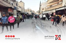 مخيم خان دنون. الأهالي يستقبلون شهر رمضان بتفاؤل رغم التحديات المعيشية