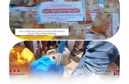 لاجئون فلسطينيون في سوريا يتضامنون مع غزة بمبادرات إغاثية