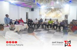   اجتماع في مخيم جرمانا يبحث سبل تطوير الحركة الرياضية