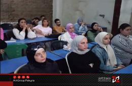 مجموعة العمل ولجنة التنمية الاجتماعية في مخيم العائدين باللاذقية تطلقان دورة في التصوير الصحفي 